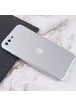 TPU+Glass чехол Matte Candy Full camera для Apple iPhone 7 plus / 8 plus (5.5") Белый