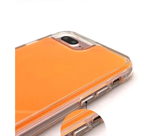Неоновый чехол Neon Sand glow in the dark для Apple iPhone 7 plus / 8 plus (5.5") Оранжевый