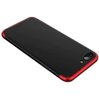 Пластиковая накладка GKK LikGus 360 градусов (opp) для Apple iPhone 7 plus / 8 plus (5.5") Черный / Красный