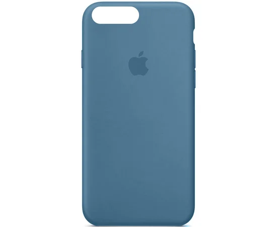 Чохол Silicone Case Full Protective (AA) для Apple iPhone 7 plus / 8 plus (5.5") Синій / Blue Jay
