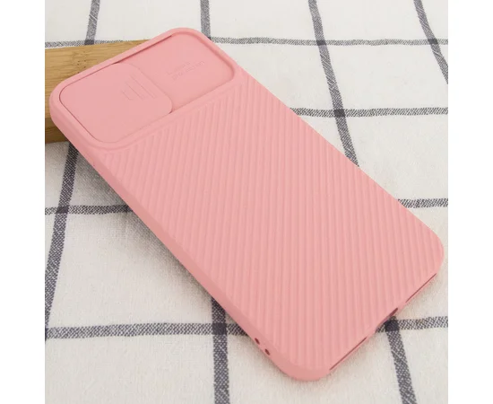 Чехол Camshield Square TPU со шторкой для камеры для Apple iPhone 7 plus / 8 plus (5.5") Rose Gold