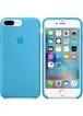 Чехол Silicone case (A) для Apple iPhone 7 plus / 8 plus (5.5") Голубой / Pacific Blue