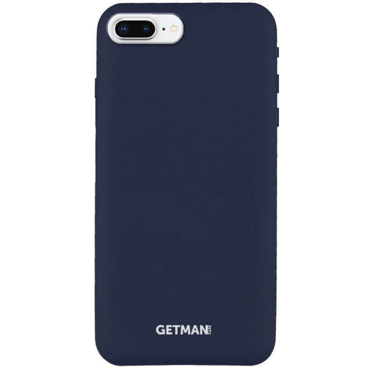 Чохол Silicone Case GETMAN for Magnet для Apple iPhone 7 plus / 8 plus (5.5 ") Синій / Gray Cobalt
