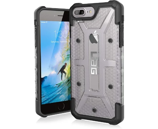 Ударопрочный чехол UAG Plasma для Apple iPhone 6/6s plus / 7 plus/8 plus Бесцветный