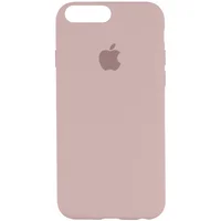 Чехол Silicone Case Full Protective (AA) для Apple iPhone 7 plus / 8 plus (5.5") Розовый / Chalk Pink