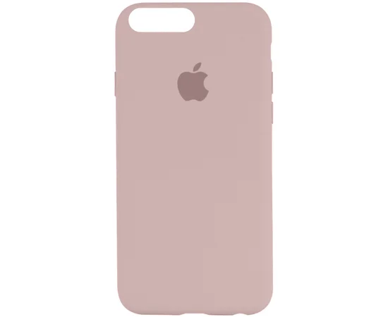 Чехол Silicone Case Full Protective (AA) для Apple iPhone 7 plus / 8 plus (5.5") Розовый / Chalk Pink