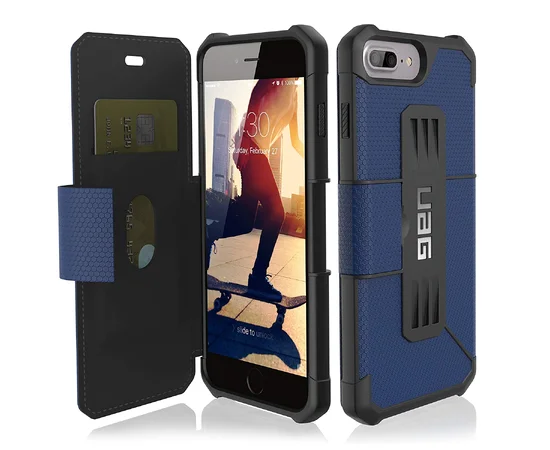 Чехол-книжка UAG Metropolis для Apple iPhone 7 plus / 8 plus (5.5") Синий
