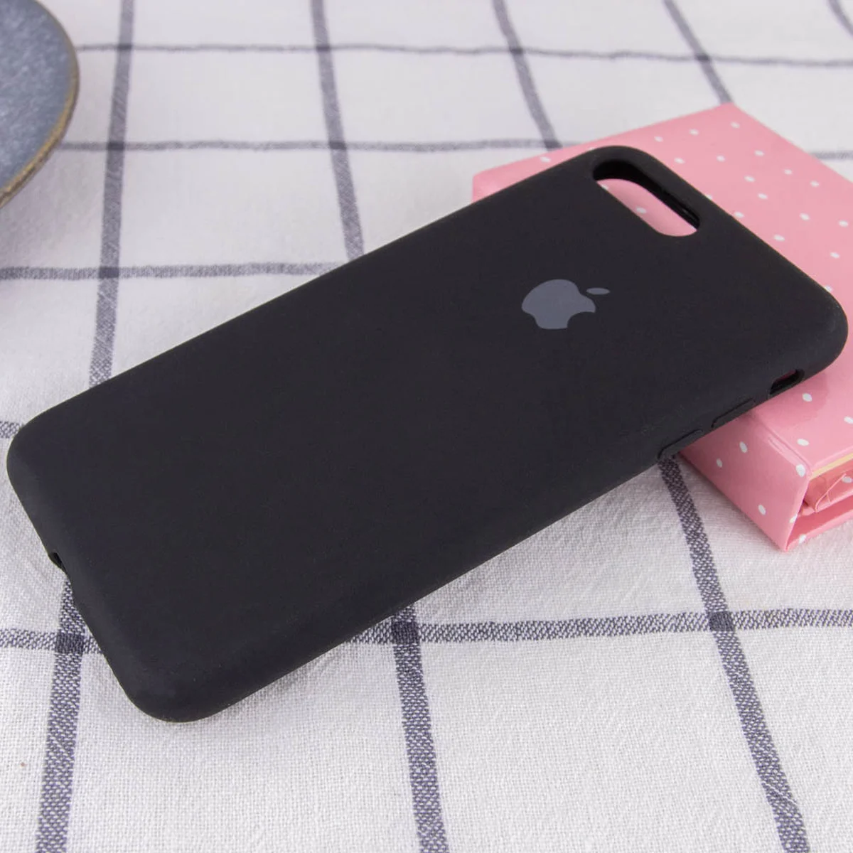 Чехол Silicone case (A) (с закрытым низом) для Apple iPhone 7 plus / 8 plus (5.5