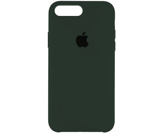 Чехол Silicone Case (AA) для Apple iPhone 7 plus / 8 plus (5.5") Зеленый / Dark green