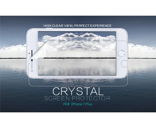 Защитная пленка Nillkin Crystal для Apple iPhone 7 plus / 8 plus (5.5") Анти-отпечатки