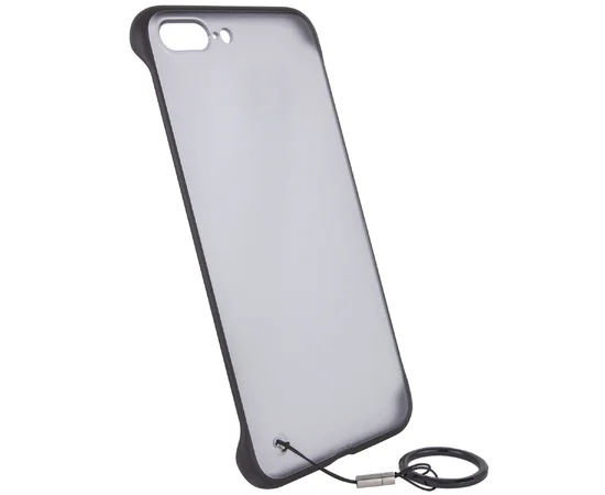 TPU+PC чехол LikGus Edge (+ кольцо) для Apple iPhone 7 plus / 8 plus (5.5") Черный