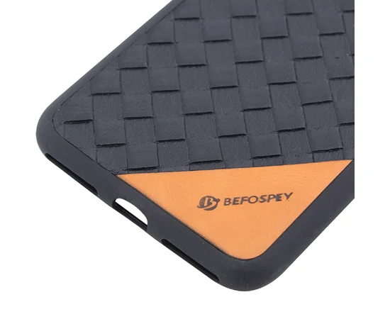 TPU чехол Befospey стеганый для Apple iPhone 7 plus / 8 plus (5.5") Черный