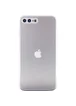 TPU+Glass чехол Matte Candy Full camera для Apple iPhone 7 plus / 8 plus (5.5") Белый