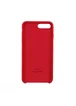 Чехол Silicone case (AAA) для Apple iPhone 7 plus / 8 plus (5.5") Красный / Red