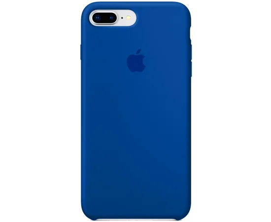 Чехол Silicone Case (AA) для Apple iPhone 7 plus / 8 plus (5.5") Синий / Blue