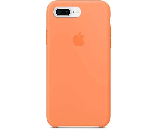 Чехол Silicone Case (AA) для Apple iPhone 7 plus / 8 plus (5.5") Оранжевый / Papaya