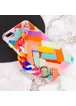 TPU+PC чехол Colorspot с ремешком-цепью для Apple iPhone 7 plus / 8 plus (5.5") Lines