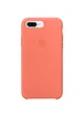 Чехол Silicone case (A) для Apple iPhone 7 plus / 8 plus (5.5") Розовый  / Barbie pink
