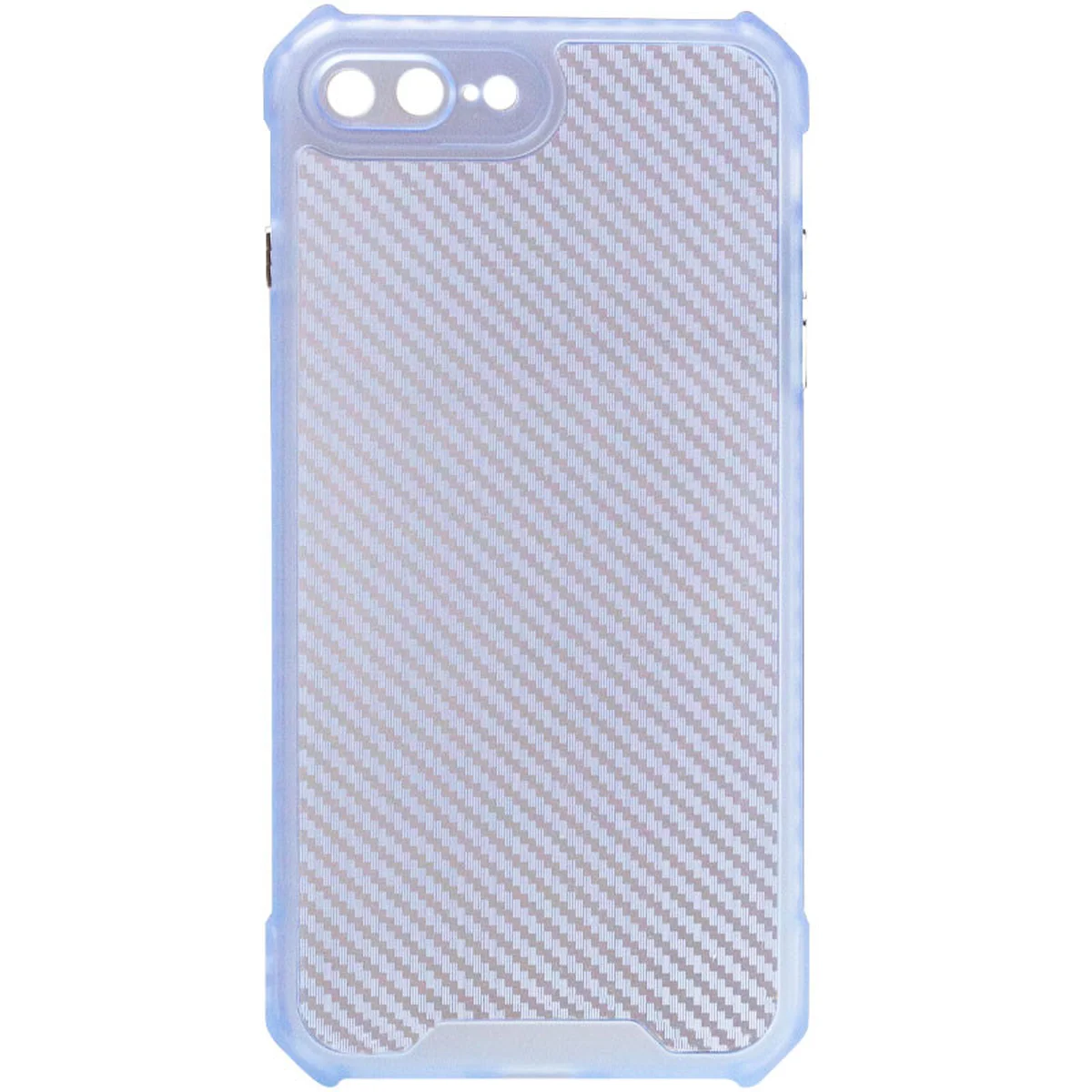 Чехол TPU Ease Carbon color series для Apple iPhone 7 plus / 8 plus (5.5") Синий / Прозрачный