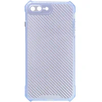 Чехол TPU Ease Carbon color series для Apple iPhone 7 plus / 8 plus (5.5") Синий / Прозрачный