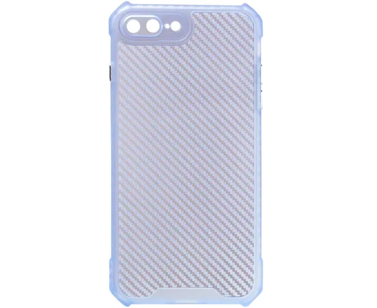 Чехол TPU Ease Carbon color series для Apple iPhone 7 plus / 8 plus (5.5") Синий / Прозрачный