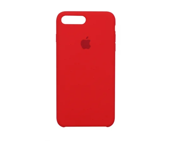 Чехол Silicone case (AAA) для Apple iPhone 7 plus / 8 plus (5.5") Красный / Red