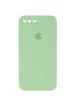 Чохол Silicone Case Square Full Camera Protective (AA) для Apple iPhone 7 plus / 8 plus (5.5 ") М'ятний / Mint