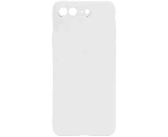 Силиконовый чехол Candy Full Camera для Apple iPhone 7 plus / 8 plus (5.5") Белый / White