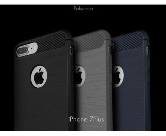 TPU чехол iPaky Slim Series для Apple iPhone 7 plus / 8 plus (5.5") Черный