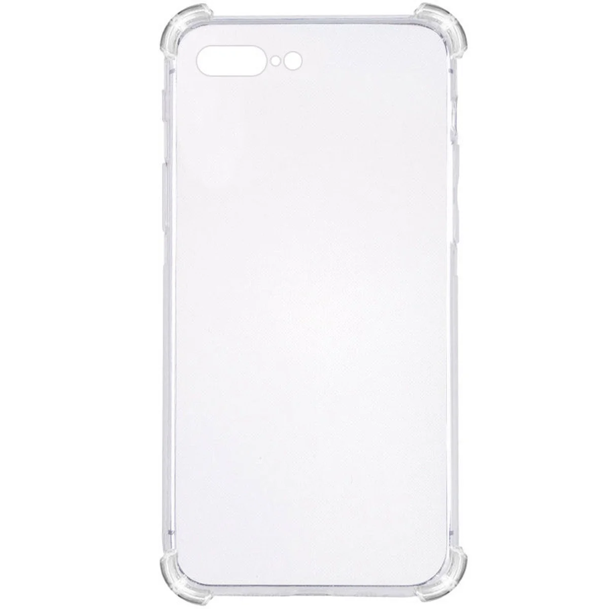 TPU чехол GETMAN Ease logo усиленные углы для Apple iPhone 7 plus / 8 plus (5.5") Прозрачный / Transparent