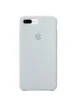 Чехол Silicone case (A) для Apple iPhone 7 plus / 8 plus (5.5") Голубой / Mist blue