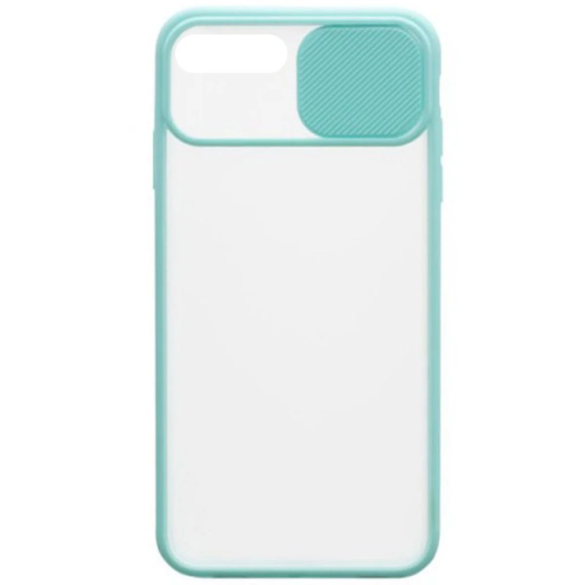 Чохол Camshield mate TPU із шторкою для камери для Apple iPhone 7 plus / 8 plus (5.5") Бірюзовий