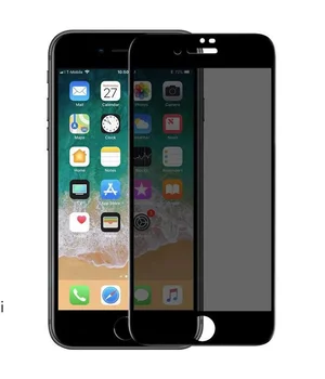 Захисне скло Privacy 5D (full glue) для Apple iPhone 7 plus / 8 plus (5.5 ") Чорний