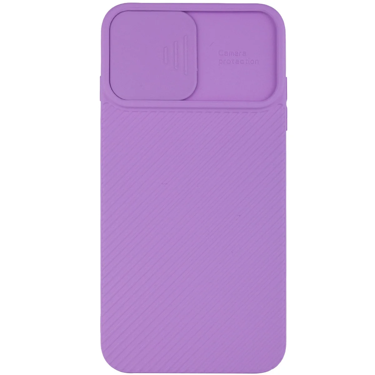 Чехол Camshield Square TPU со шторкой для камеры для Apple iPhone 7 plus / 8 plus (5.5") Сиреневый