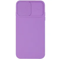 Чехол Camshield Square TPU со шторкой для камеры для Apple iPhone 7 plus / 8 plus (5.5") Сиреневый