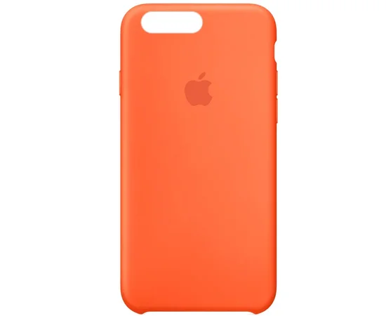 Чехол Silicone Case (AA) для Apple iPhone 7 plus / 8 plus (5.5") Оранжевый / Electric Orange