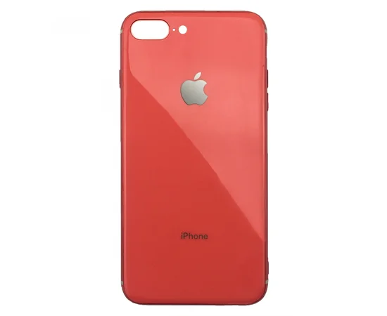 TPU чехол GLOSSY LOGO для Apple iPhone 7 plus / 8 plus (5.5") Коралловый