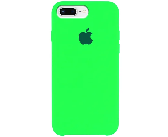 Чехол Silicone Case (AA) для Apple iPhone 7 plus / 8 plus (5.5") Салатовый / Neon Green