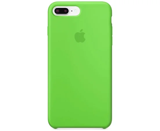 Чехол Silicone Case (AA) для Apple iPhone 7 plus / 8 plus (5.5") Зеленый / Green