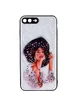 TPU+PC чехол Prisma Ladies для Apple iPhone 7 plus / 8 plus (5.5") Girl in a hat