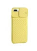 Чехол Camshield TPU со шторкой защищающей камеру для Apple iPhone 6 plus / 7 plus / 8 plus (5.5") Желтый