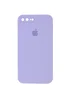 Чехол Silicone Case Square Full Camera Protective (AA) для Apple iPhone 7 plus / 8 plus (5.5") Сиреневый / Dasheen