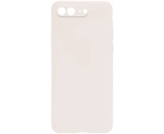 Силиконовый чехол Candy Full Camera для Apple iPhone 7 plus / 8 plus (5.5") Бежевый / Antigue White