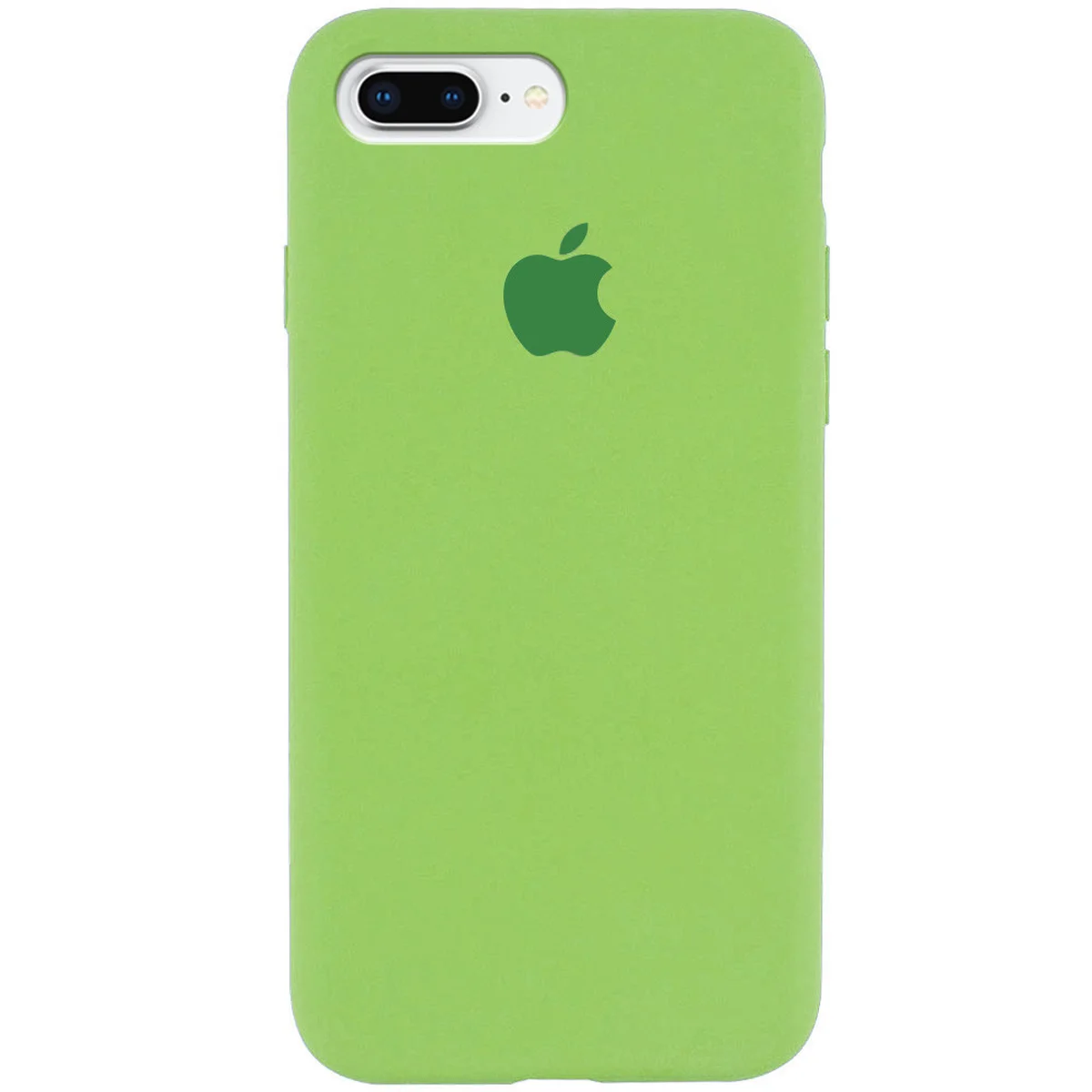 Чехол Silicone Case Full Protective (AA) для Apple iPhone 7 plus / 8 plus (5.5") Мятный / Mint