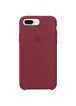 Чехол Silicone case (A) для Apple iPhone 7 plus / 8 plus (5.5") Бордовый / Maroon