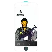 Захисне скло 5D Anti-static Matte (тех.пак) Apple iPhone 7 plus / 8 plus (5.5") Білий