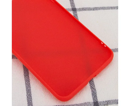 Силиконовый чехол Candy Full Camera для Apple iPhone 7 plus / 8 plus (5.5") Красный / Red