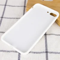 TPU + Glass чохол GLOSSY Logo Full camera для Apple iPhone 7 plus / 8 plus (5.5 ") Білий