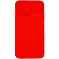 Чехол Camshield Square TPU со шторкой для камеры для Apple iPhone 7 plus / 8 plus (5.5") Красный