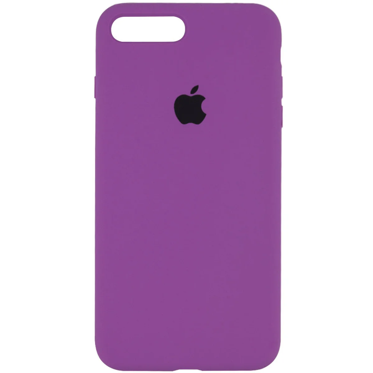 Чохол Silicone case (A) (з закритим низом) для Apple iPhone 7 plus / 8 plus (5.5 ") Фіолетовий / Grape